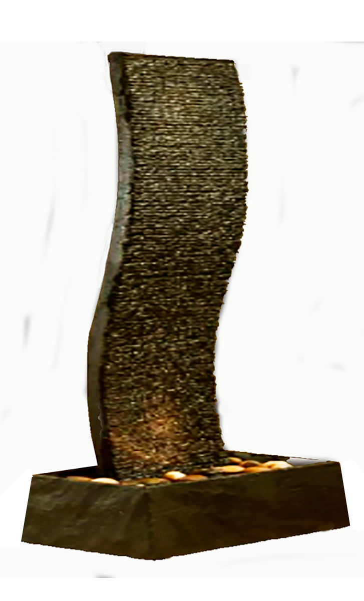 Pared de agua Ondulada